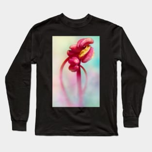 Geranium Swirls Long Sleeve T-Shirt